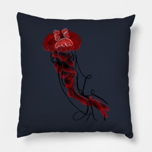 Evil Jellyfish Pillow