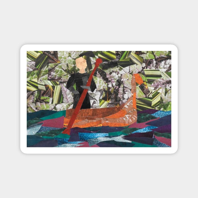 Charon the Boat Man of Lost Souls Magnet by cajunhusker