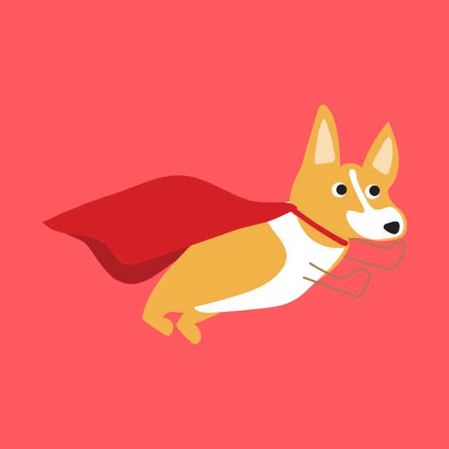 Corgi to the Rescue by Loo McNulty Design