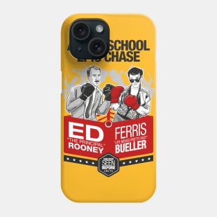 Ferris versus Rooney. Coloured Phone Case