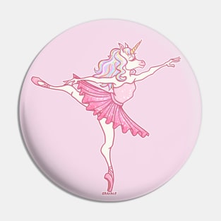 Ballerina Unicorn Pin