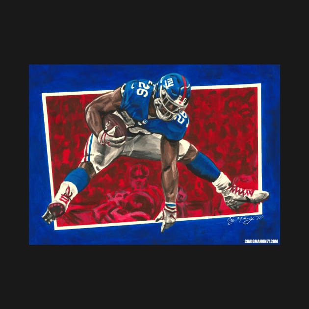 Saquon Leap by CraigMahoney