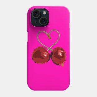 Cherry Heart Phone Case