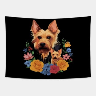 Australian Terrier Mothers Day Tapestry