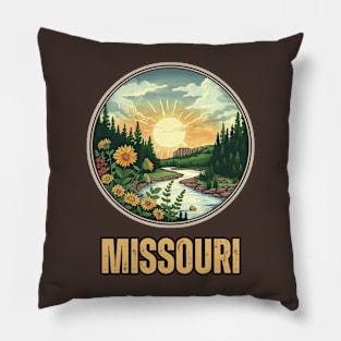 Missouri State USA Pillow