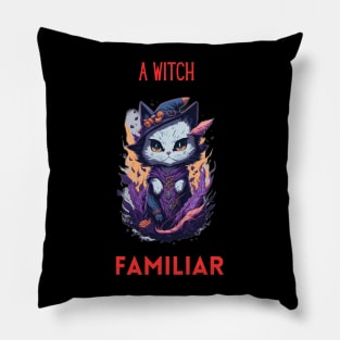 A Witchs Familiar Pillow
