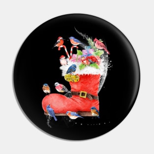 Lovely Birds Christmas Day Costume Gift Pin