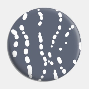 Blue white abstract underwater bubbles Pin