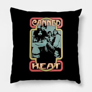 Blues Jammin' with Heat Vintage Vibes Pillow