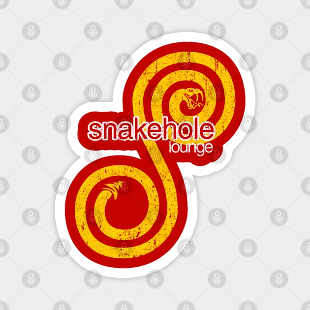 Snakehole Lounge Magnet by huckblade