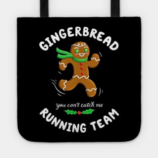 Gingerbread Running Team Tote