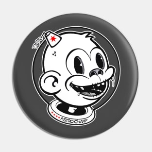 Astro Chimp is excited for the mission! Pin