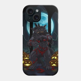 Double Werewolf! (Lit) Phone Case