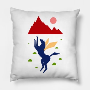 Wild Pegasus Pillow