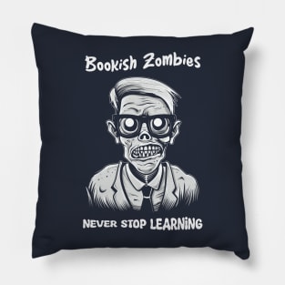 Bookish Zombies Pillow