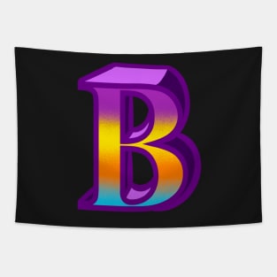 Top 10 best personalised gifts 2022  - Letter B ,personalised,personalized with pattern useful for initials, societies and names Tapestry