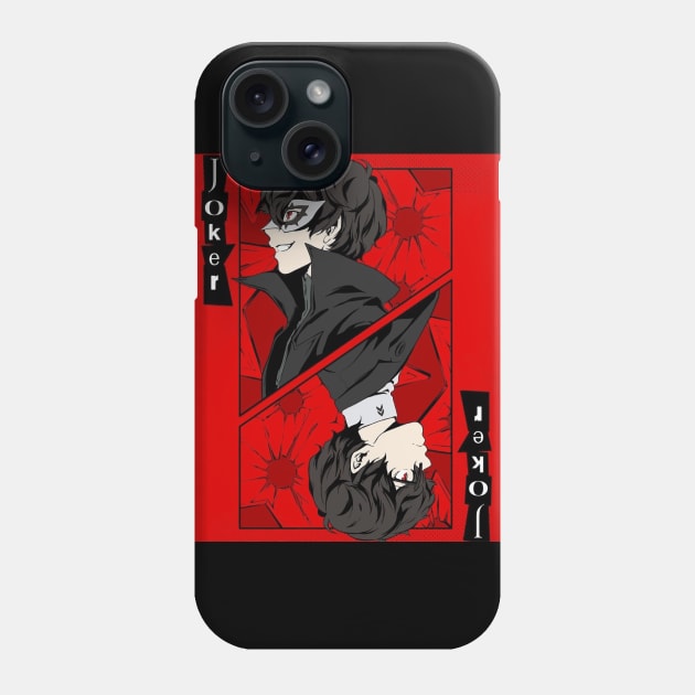 Joker Card Phone Case by GraphicTeeShop