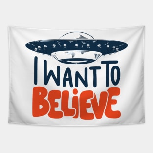 i want to believe Tapestry