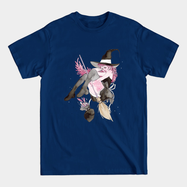 The witch with the gems - Witch - T-Shirt