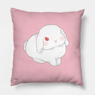 right face rew holland lop Rabbit | Bunniesmee Pillow