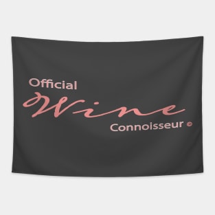 Official Wine Connoisseur Tapestry