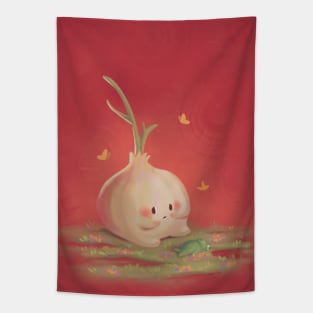 Stressed Garlic Tapestry