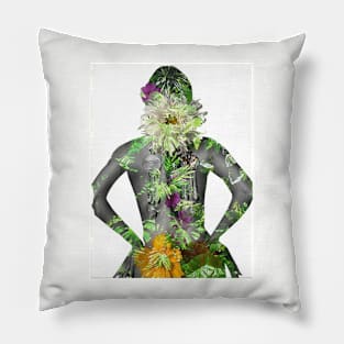 She's made of nature, series 1 Pillow