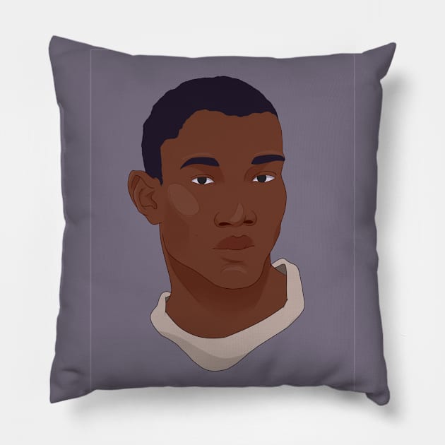 Handsome boy Pillow by Wexen