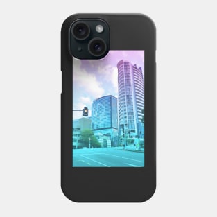 Pastel Brisbane City - Brisbane River Tower Phone Case