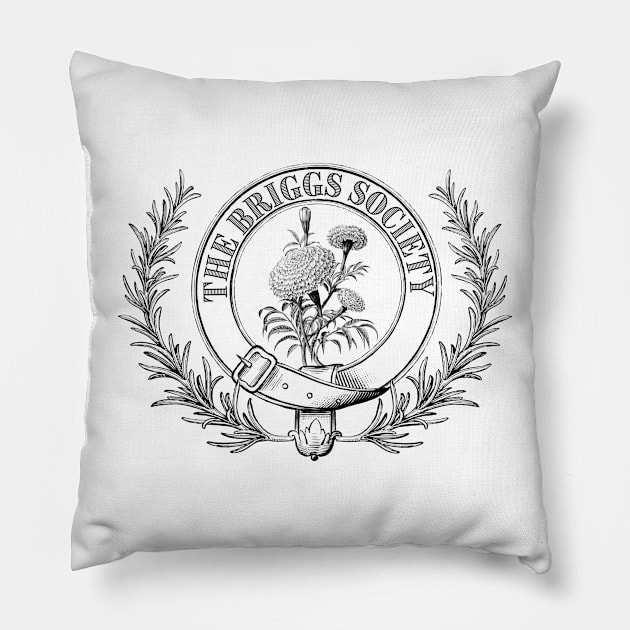 Briggs Society Pillow by Martin & Brice