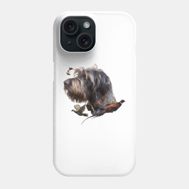 German Wirehaired Pointer Phone Case by German Wirehaired Pointer 