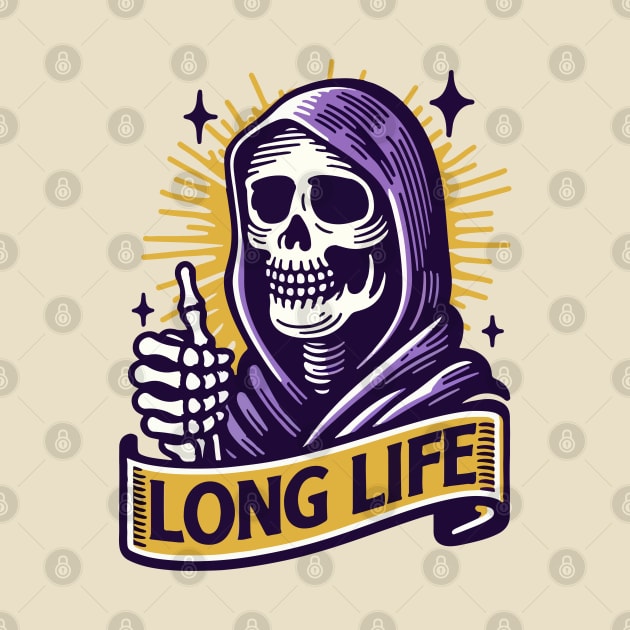 Long life - grim reaper by Yaydsign