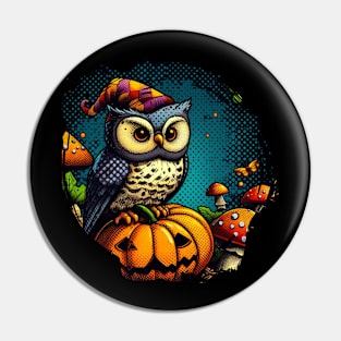 Happy Halloween by Owl 02 Pin