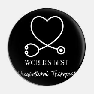 worlds best occupational therapist Pin