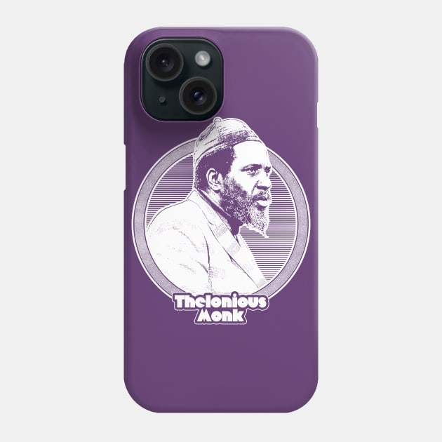 Thelonious Monk // Retro Jazz Music Fan Design Phone Case by DankFutura