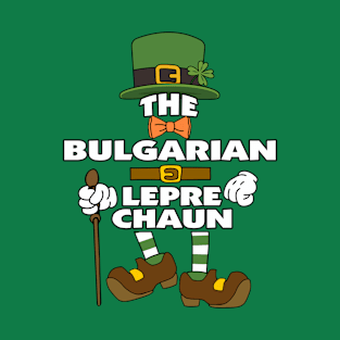 The Bulgarian Leprechaun St Patrick's Day Celebration Matching Outfits Group Attire T-Shirt