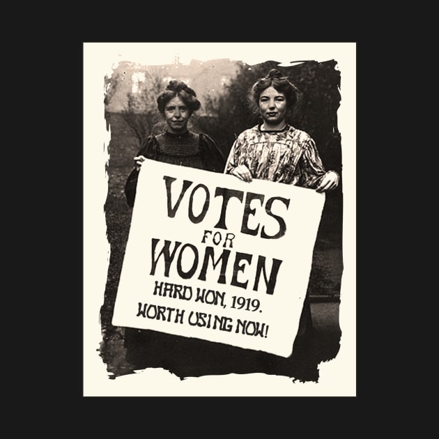 Vintage Women Vote by DISmithArt