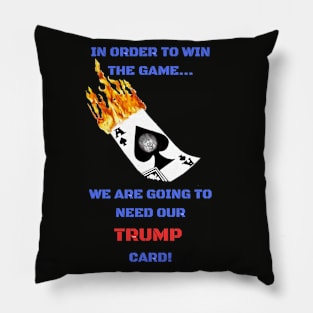 TRUMP CARD Pillow