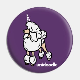 unidoodle (for darker backgrounds) Pin