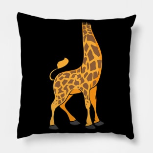 Giraffe Halloween Costume Shirt Cool Animal Dress Up Gift Pillow