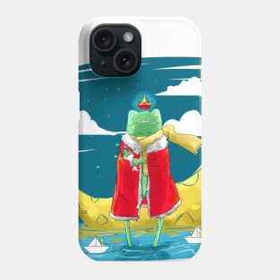 pepe the frog as a prince frog Phone Case