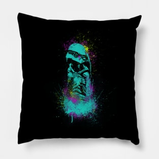 Neon Burster Pillow