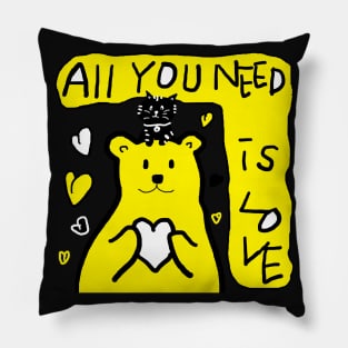 all you need is love Pillow