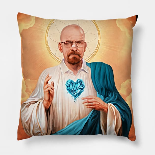 saint Walter Pillow by asmokian