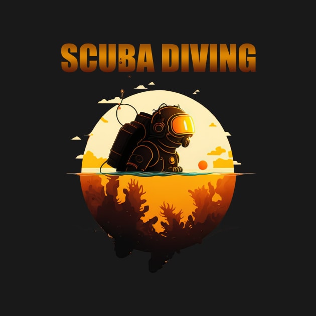 Scuba Diving - Yolo by i2studio