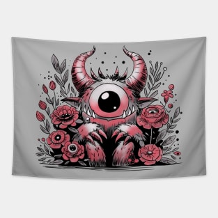 Spring Flower Monster Tapestry