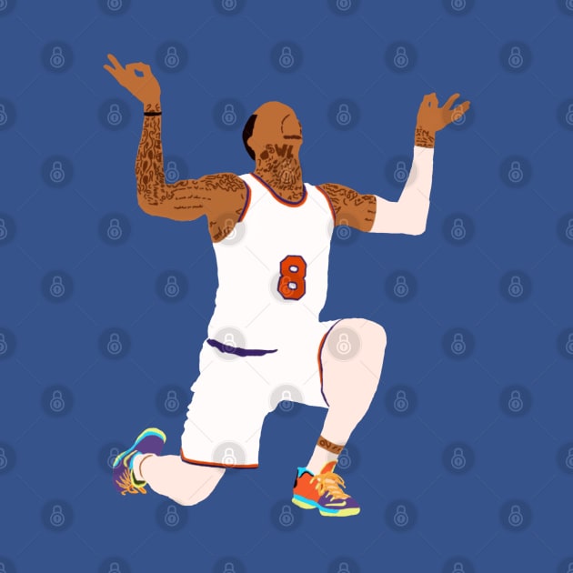 JR Smith Celebration by rattraptees