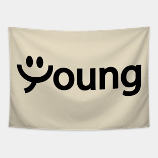 Young feeling young artistic design Tapestry