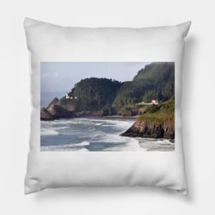 Oregon Lighthouse Pillow