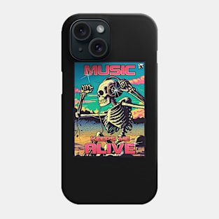 Music Keeps Me Alive Phone Case